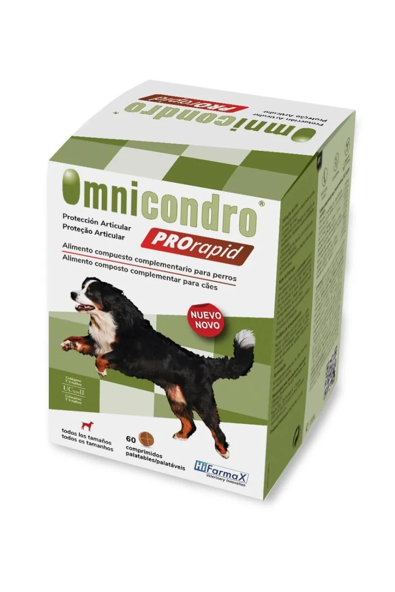 Omnicondro Prorapid Perros 60Cpd