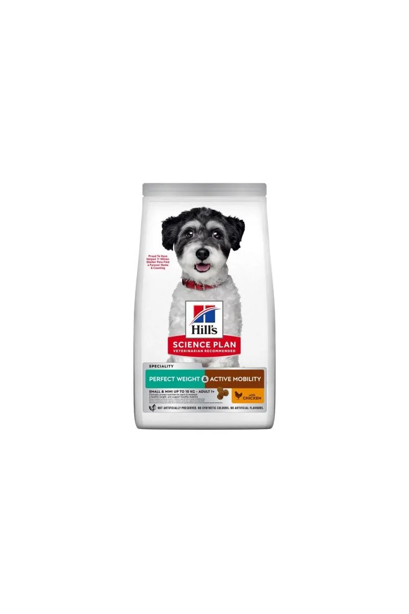 Dieta Proteinas Perro HillS Hsp Canin Ad Perfect Weight Mobility Small Mini 1,5Kg