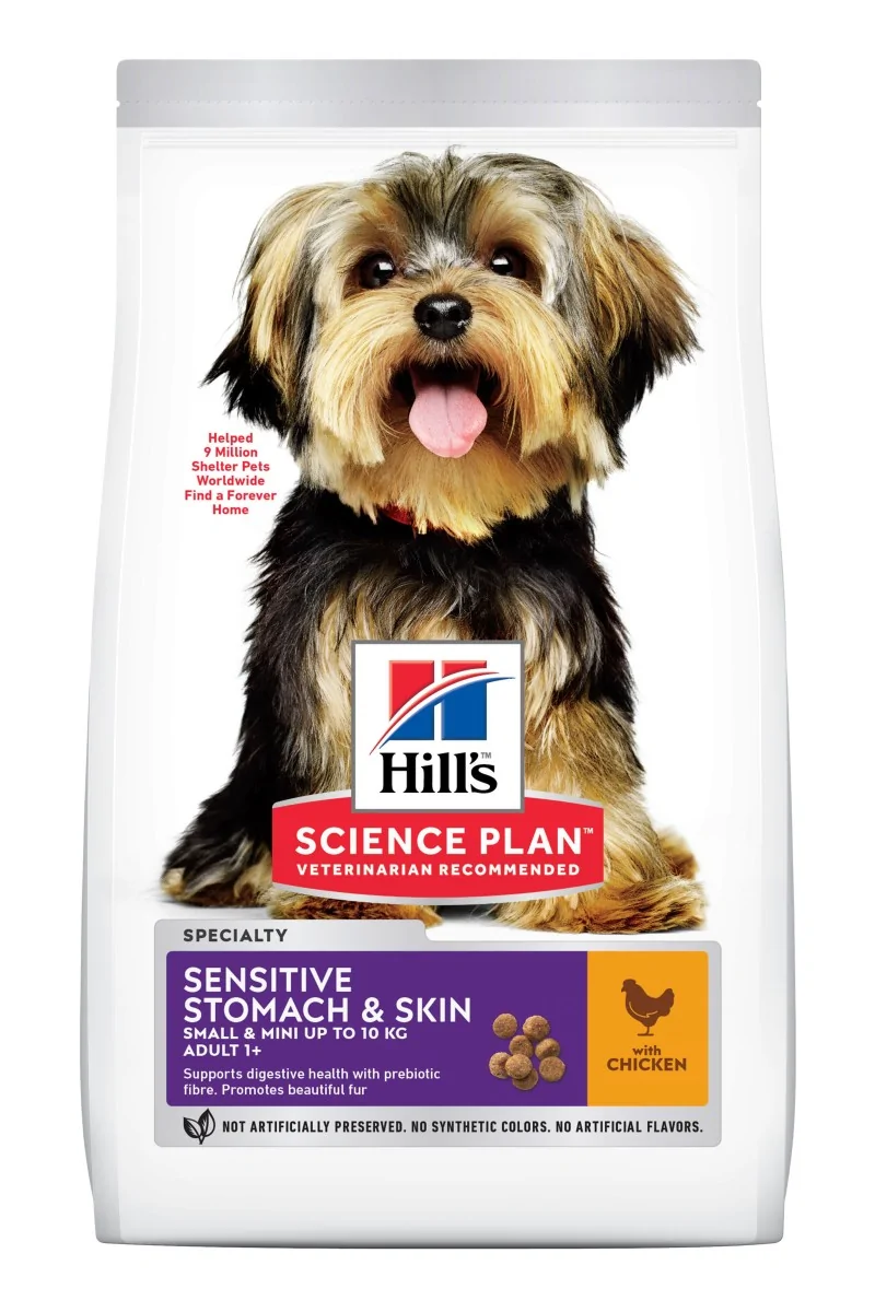 Dieta Proteinas Perro HillS Hsp Canin Adult Sensiti Stomach Skin Small Mini 1,5Kg