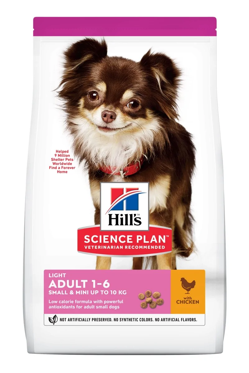 Dieta Proteinas Perro HillS Hsp Canine Adult Light Small Mini Pollo 6Kg