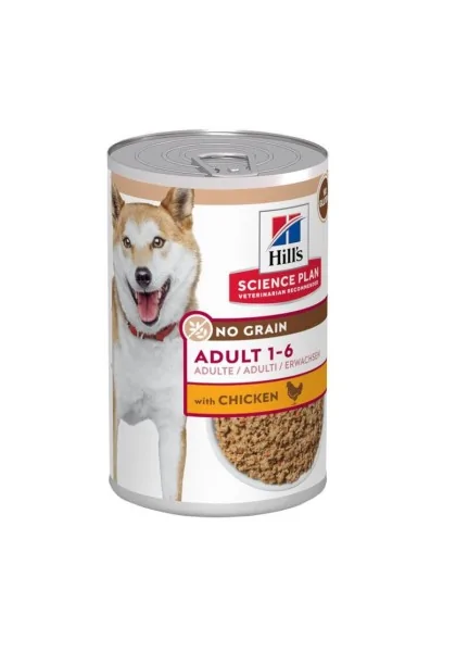 Dieta Proteinas Perro HillS Hsp Canine Adult No Grain Pollo 12X363Gr