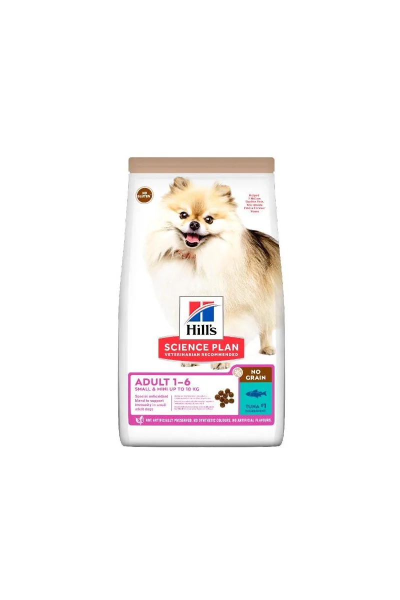 Dieta Proteinas Perro HillS Hsp Canine Adult No Grain Small Mini Atun 6Kg