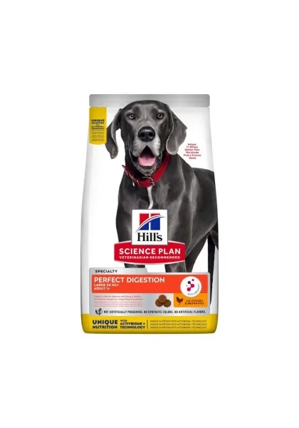 Dieta Proteinas Perro HillS Hsp Canine Adult Perfect Digestion Large Breed 14Kg