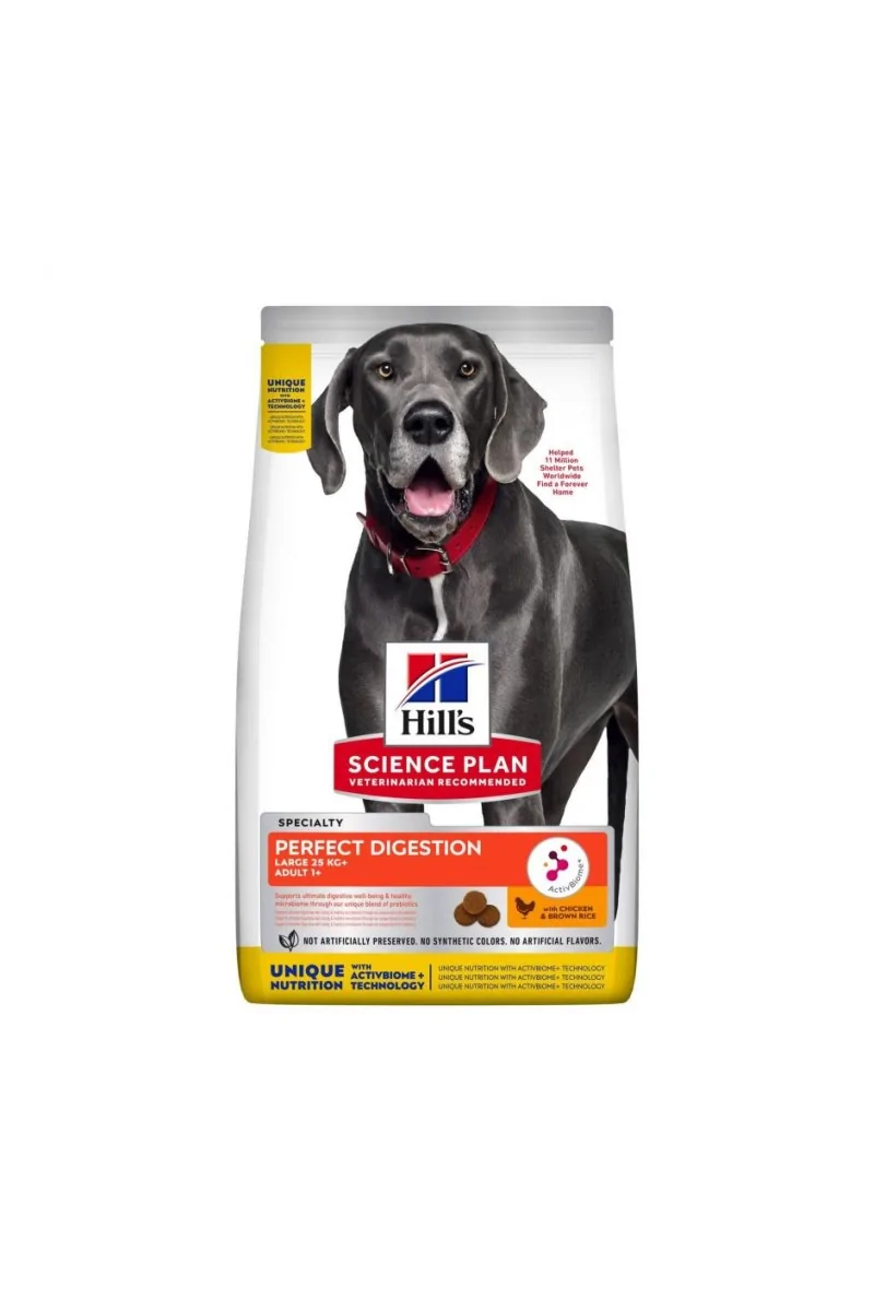 Dieta Proteinas Perro HillS Hsp Canine Adult Perfect Digestion Large Breed 14Kg