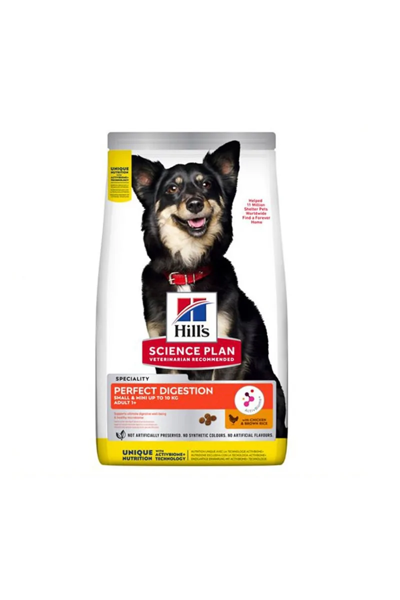 Dieta Proteinas Perro HillS Hsp Canine Adult Perfect Digestion Small&Mini 1,5Kg