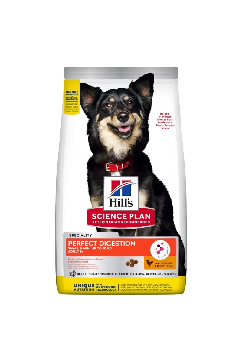 Dieta Proteinas Perro HillS Hsp Canine Adult Perfect Digestion Small&Mini 3Kg