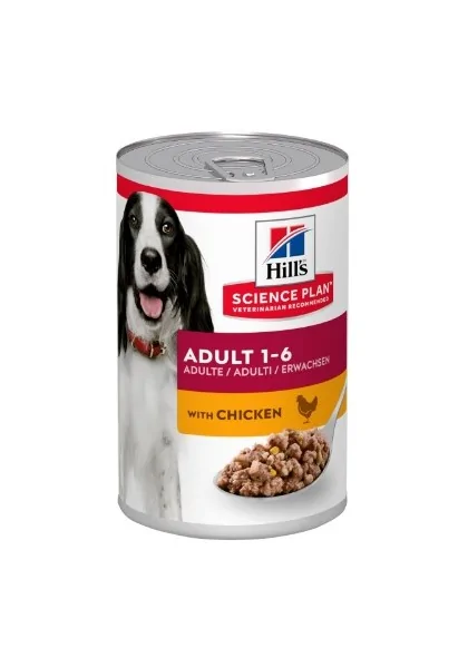 Dieta Proteinas Perro HillS Hsp Canine Adult Pollo 12X370Gr