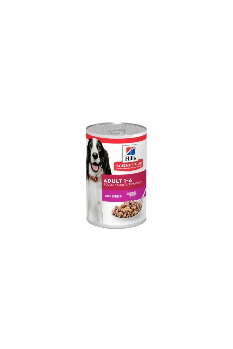 Dieta Proteinas Perro HillS Hsp Canine Adult Ternera 12X370Gr