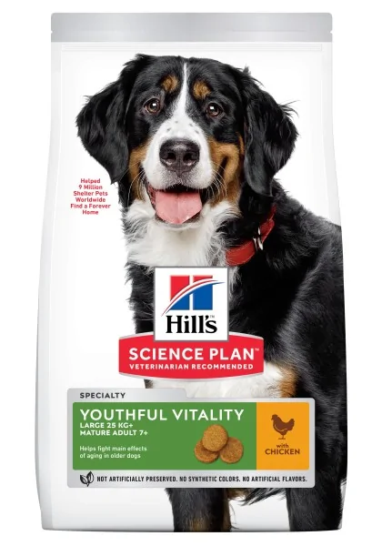 Dieta Proteinas Perro HillS Hsp Canine Mature Vitality Large Pollo 14Kg