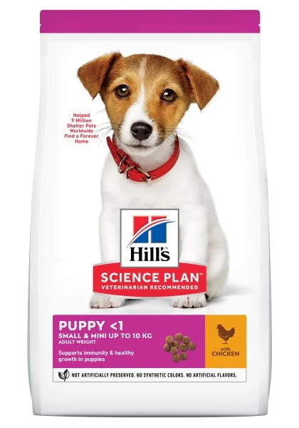 Dieta Proteinas Perro HillS Hsp Canine Puppy Small Mini Pollo 1,5Kg