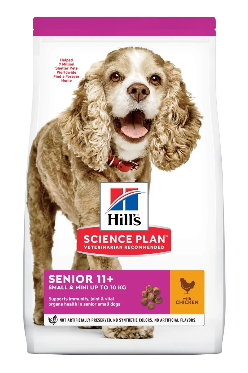 Dieta Proteinas Perro HillS Hsp Canine Senior 11+ Small Mini Pollo 1,5Kg