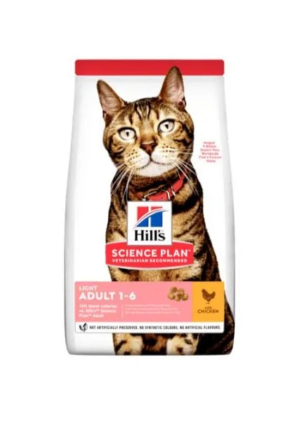 Dieta Proteinas Gato HillS Hsp Feline Adult Light Pollo 3Kg