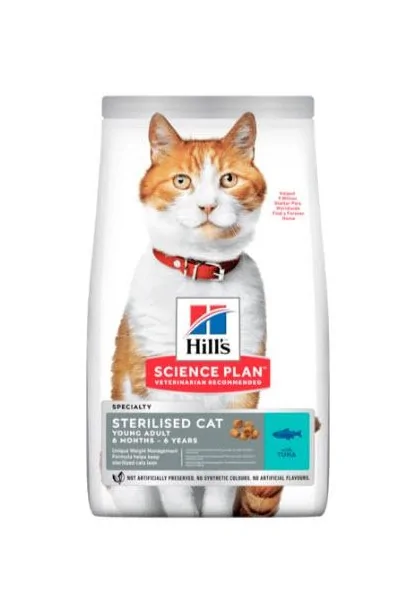 Dieta Proteinas Gato HillS Hsp Feline Adult Sterilised Atun 300Gr