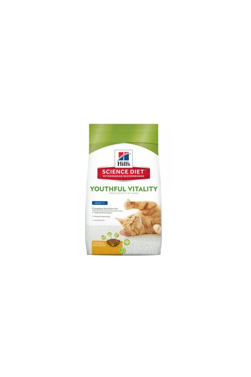 Dieta Proteinas Gato HillS Hsp Feline Mature Vitality Pollo 1,5Kg