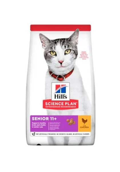 Dieta Proteinas Gato HillS Hsp Feline Senior 11+ Pollo 1,5Kg