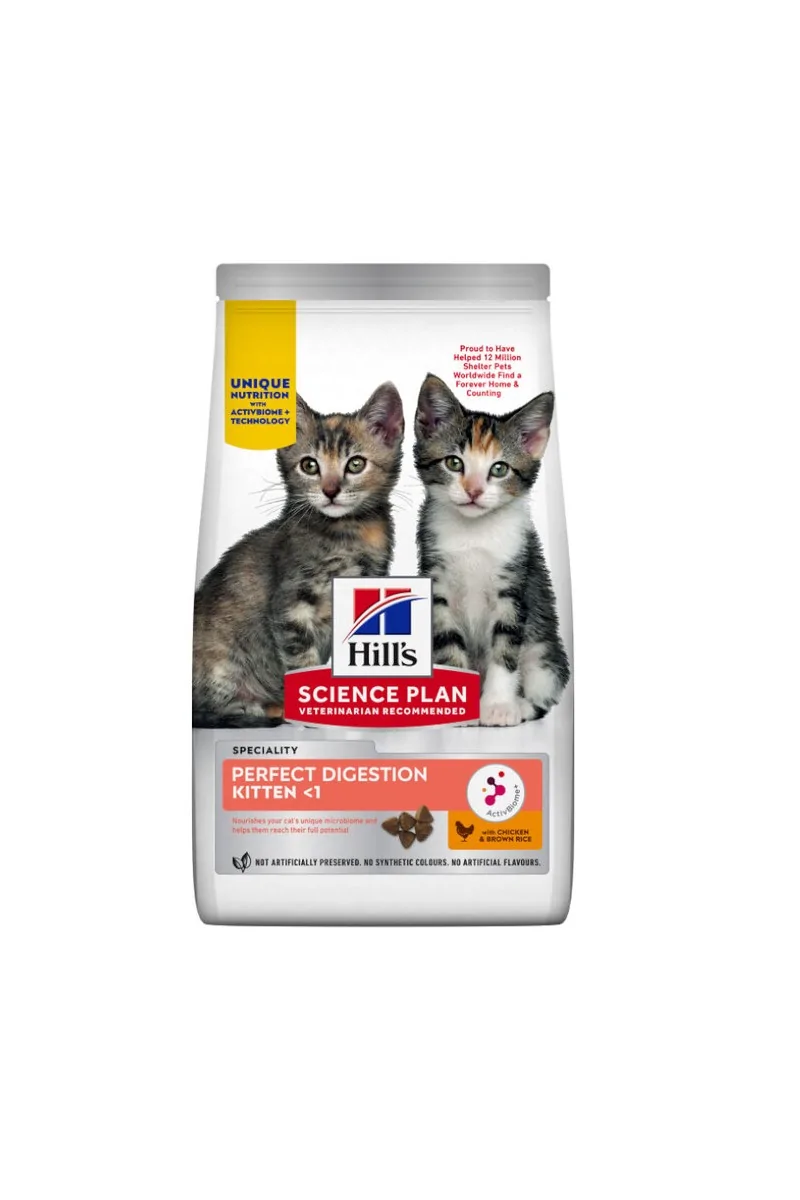 Dieta Proteinas Gato HillS Hsp Kitten Perfect Digestion 1,5Kg