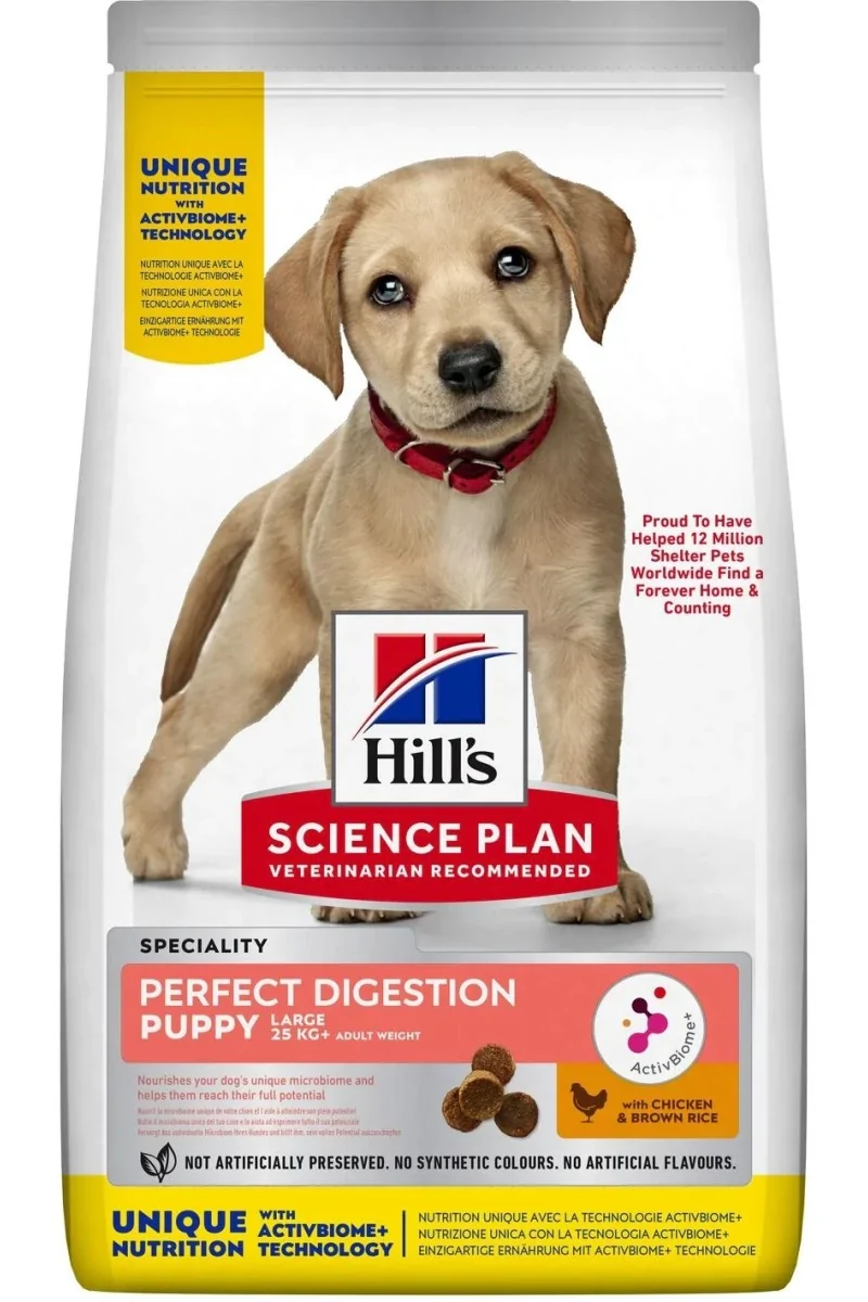 Dieta Proteinas Perro HillS Hsp Puppy Large Breed Perfect Digestion 14,5Kg