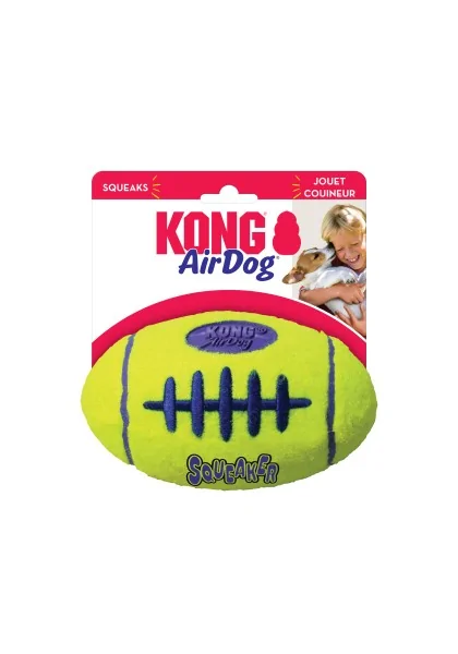 Juguete Kong Airdog Squeaker Football Tennis Large Asfb1