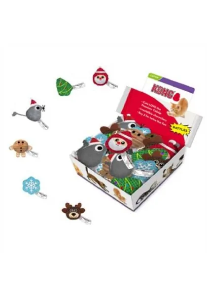 Juguete Kong Holiday Scrattles Pdq Caja 24Uds