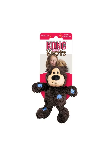 Juguete Kong Holiday Wild Knots Bear Small