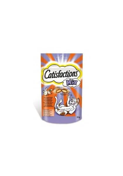 Suplemento Catisfactions Feline Pollo 6X60Gr