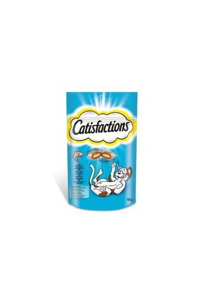Suplemento Catisfactions Feline Salmon 6X60Gr
