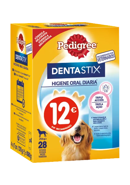 Suplemento Multipack Dentastix Fresh Mediano 28Uds