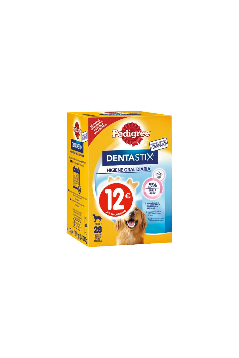 Suplemento Multipack Dentastix Fresh Mediano 28Uds