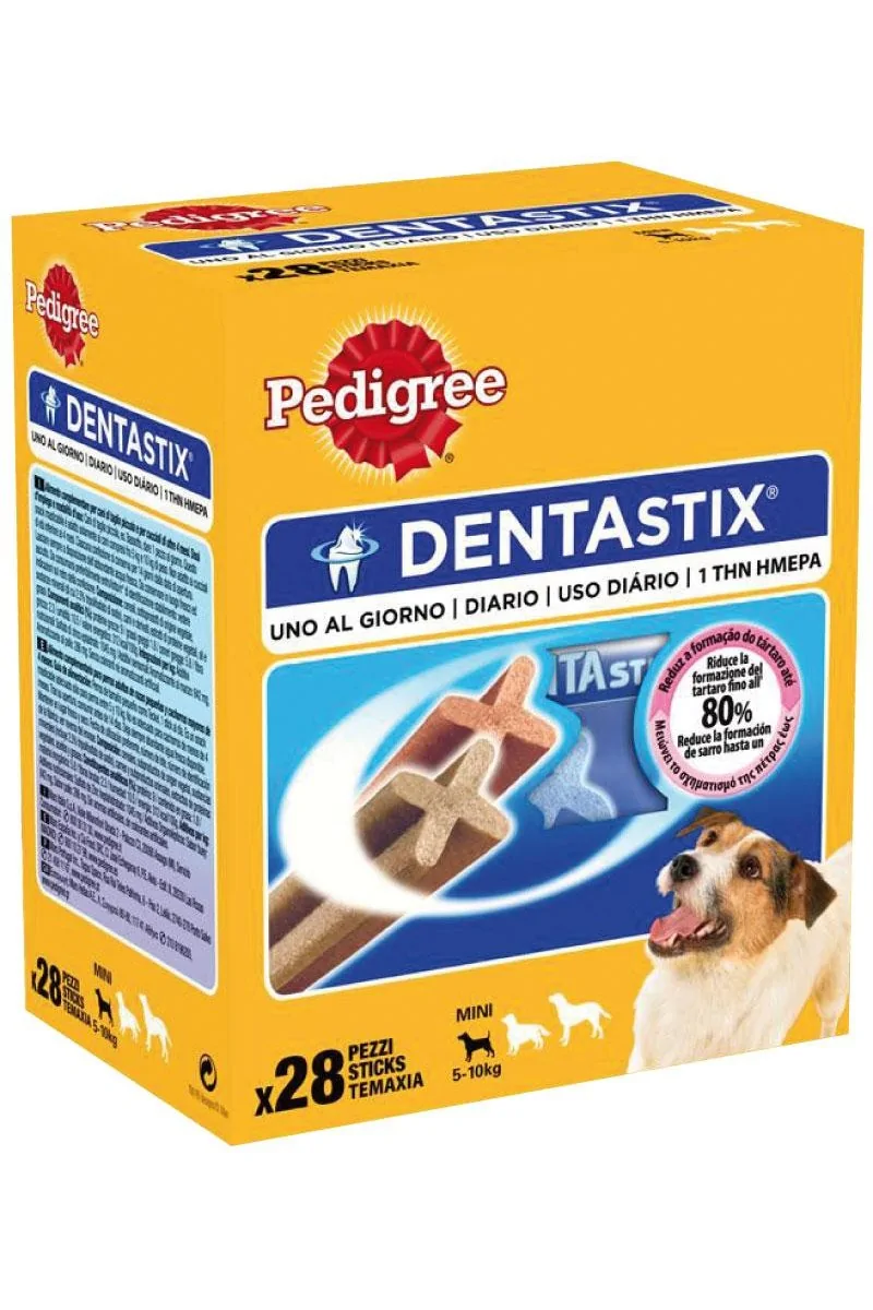 Suplemento Pedigree Dentastix Pack Raza Pequeña Caja 4X180Gr