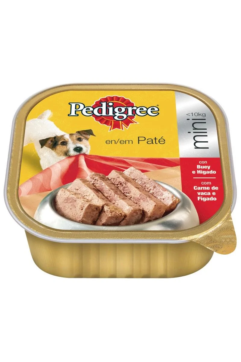 Suplemento Pedigree Tarrina Buey Higado Caja 20X300Gr