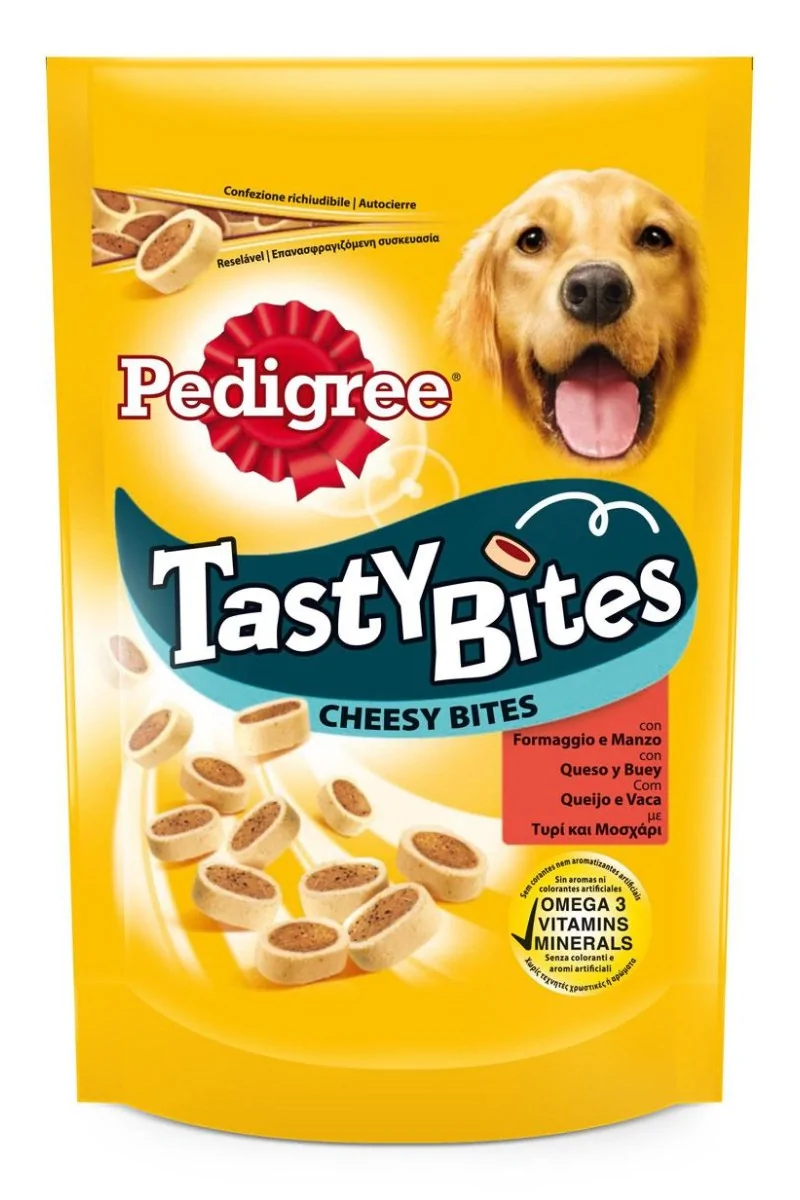 Suplemento Pedigree Tasty Cheese Bites 6X140Gr