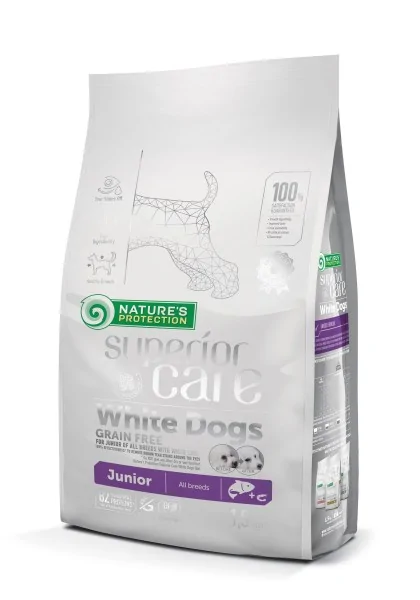 Dieta Proteinas Perro Natures Prote White Dog Puppy Grain Free Salmon 1,5Kg