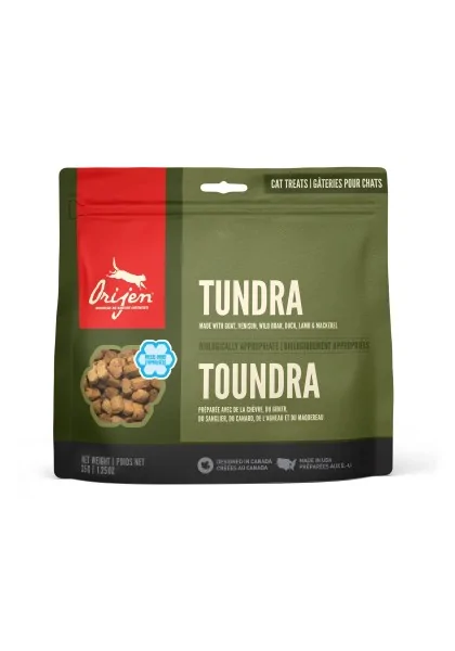 Comida Natural Gato Orijen Feline Adult Tundra Treats 35Gr