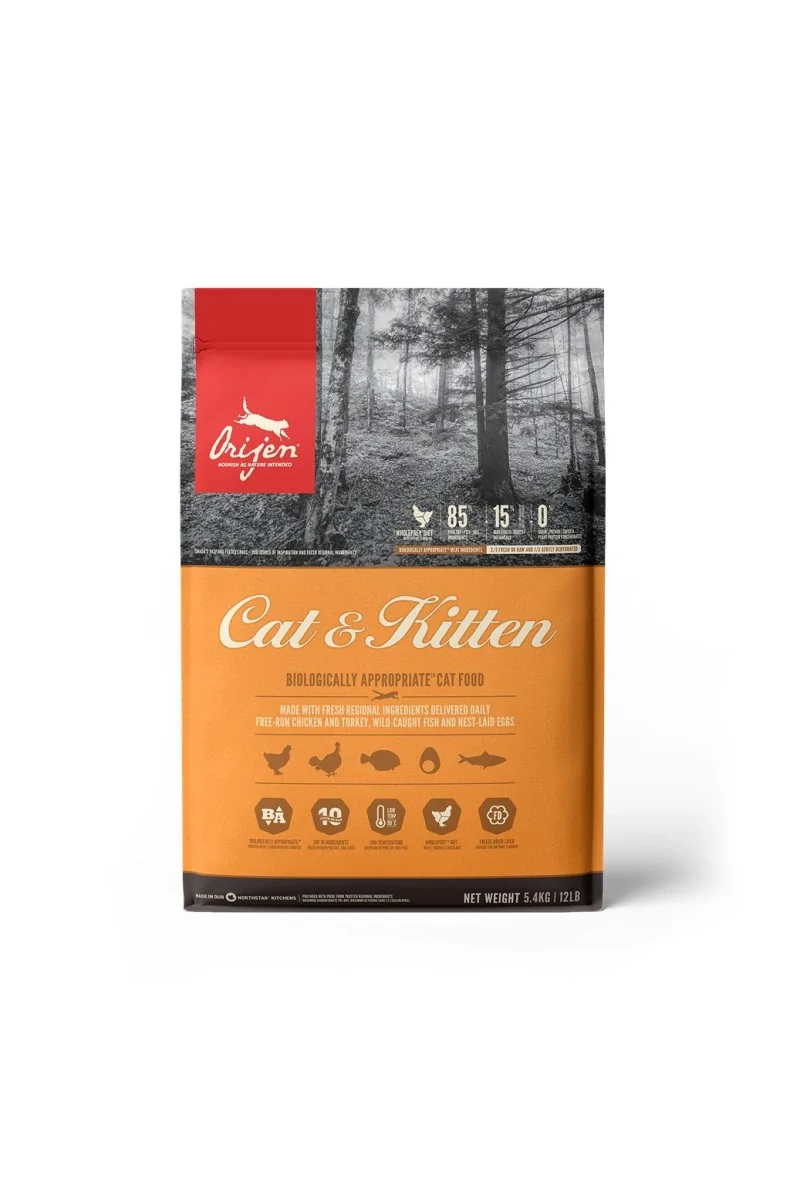 Comida Natural Gato Orijen Original Cat 5,4Kg