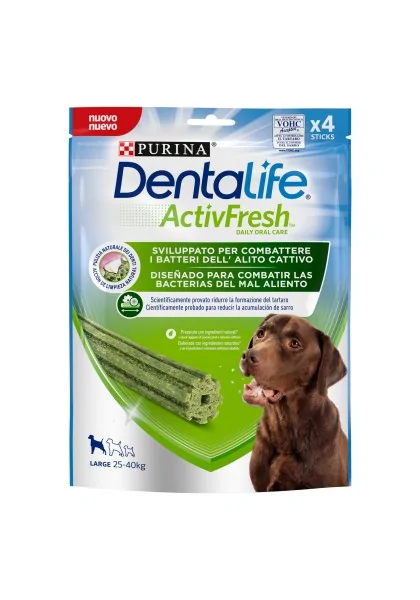 Dieta Natural Dentalife Activefresh Large 6X142Gr Xm