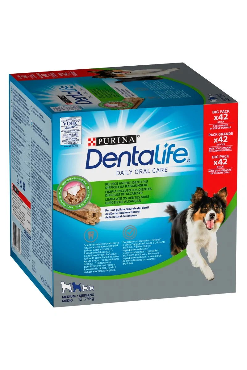 Dieta Natural Perro Dentalife Canine Medium 966Gr