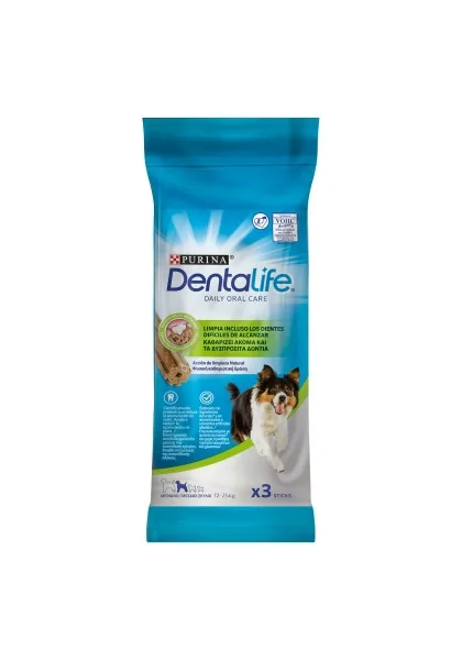 Dieta Natural Perro Dentalife Canine Medium 9X70Gr