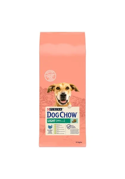 Dieta Natural Perro Dog Chow Canine Adult Light Pavo 14Kg