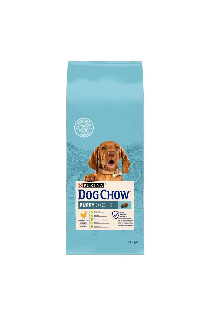 Dieta Natural Perro Dog Chow Canine Cachorro Pollo 14Kg