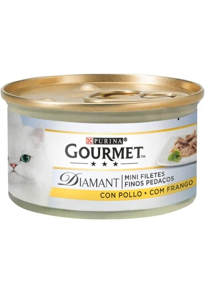 Dieta Natural Gourmet Diamant Finas Lonchas Con Pollo 24X85