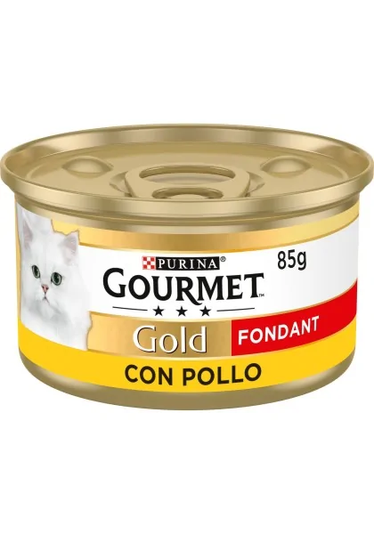 Dieta Natural Gourmet Gold Fondant Pollo Caja 24X85Gr