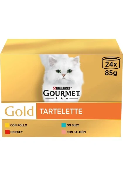 Dieta Natural Gourmet Gold Tartalette 24X85Gr