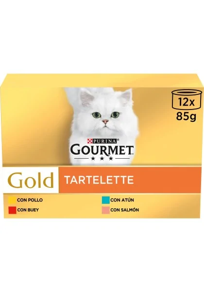 Dieta Natural Gourmet Gold Tartallette Caja 12X85Gr