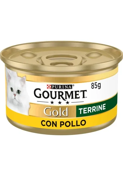 Dieta Natural Gourmet Gold Terrine Pollo Caja 24X85Gr