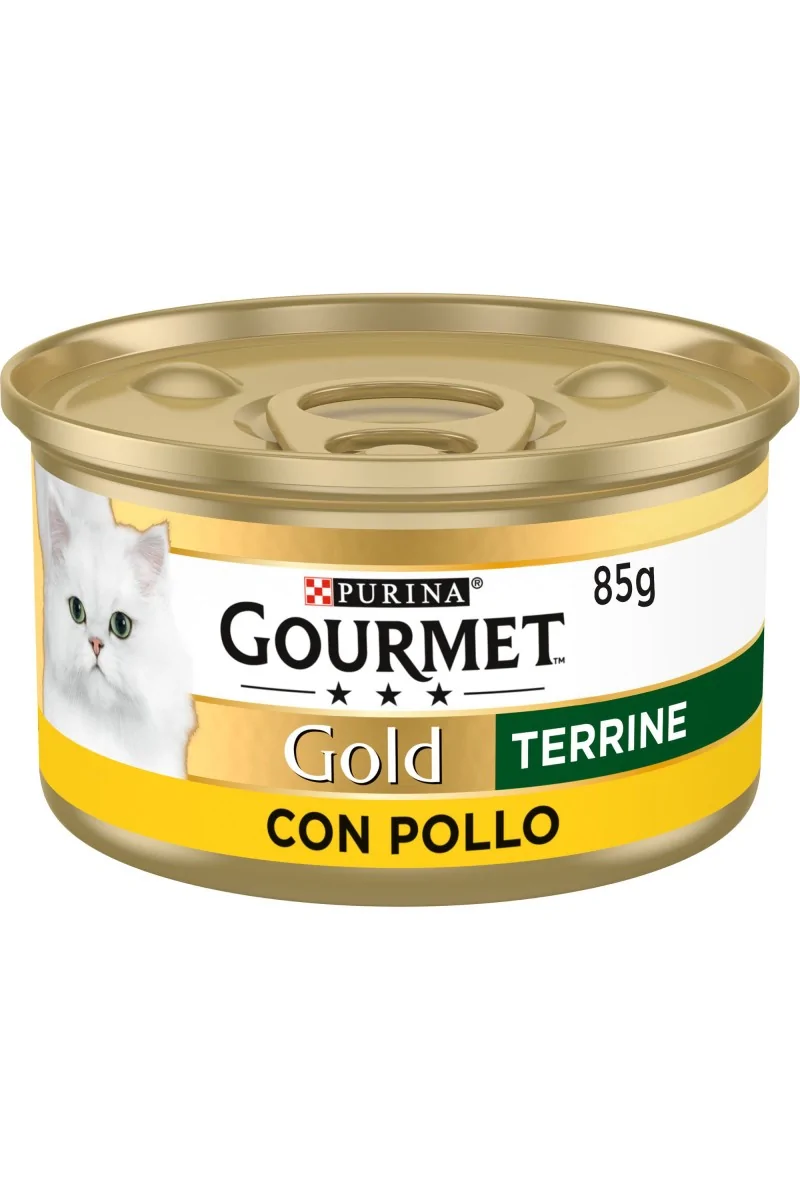 Dieta Natural Gourmet Gold Terrine Pollo Caja 24X85Gr