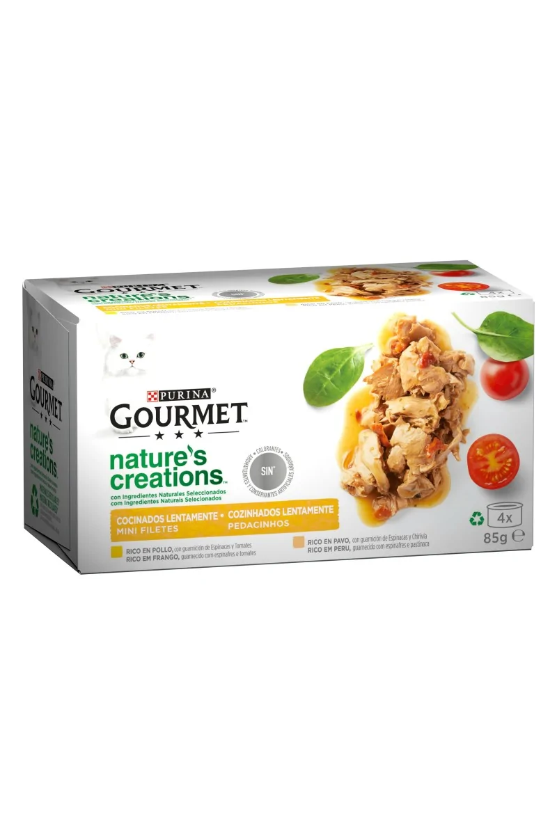 Dieta Natural Gourmet Nature Chicken Caja 12X4X85Gr