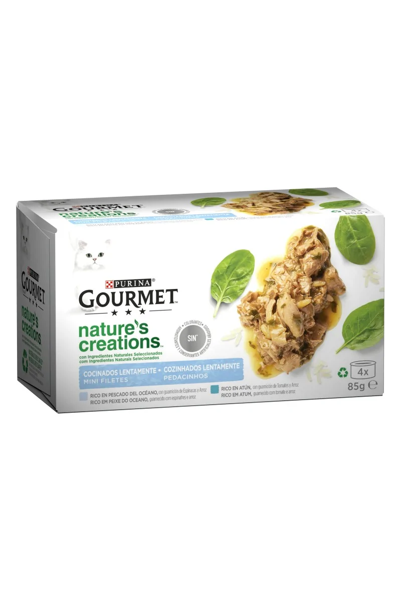 Dieta Natural Gourmet Nature Fish Caja 12X4X85Gr