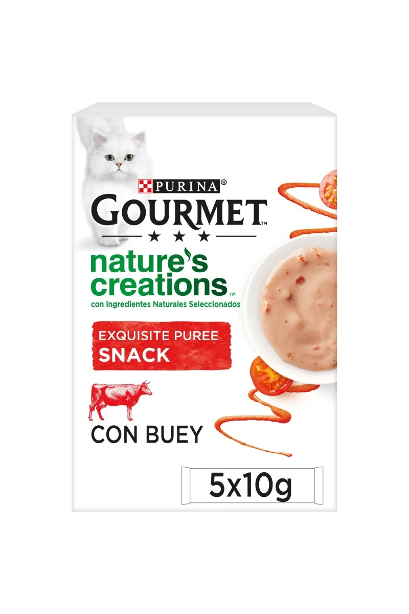 Dieta Natural Gourmet Puree Buey 11X5X10Gr