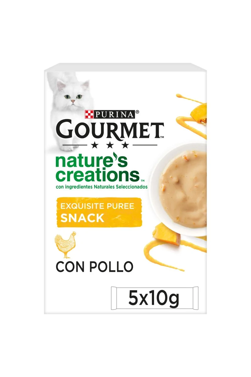 Dieta Natural Gourmet Puree Pollo 11X5X10Gr