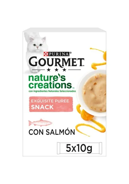 Dieta Natural Gourmet Puree Salmon 11X5X10Gr